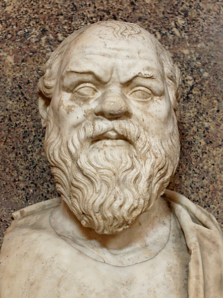 Busto di Socrate ai Musei Vaticani