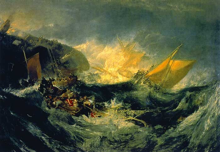 Turner - Naufragio della Minotauro