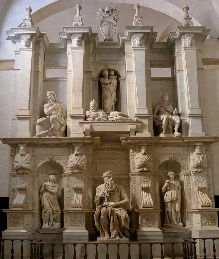 tomba di Giulio II - Michelangelo