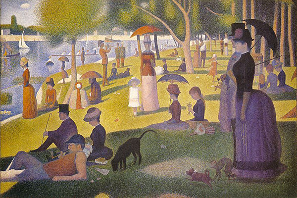 Georges-Seurat-Una-domenica-pomeriggio-sullisola-de-la-Grande-Jatte