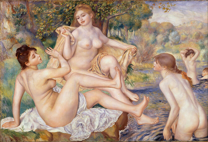 Pierre-Auguste-Renoir-Le-bagnanti